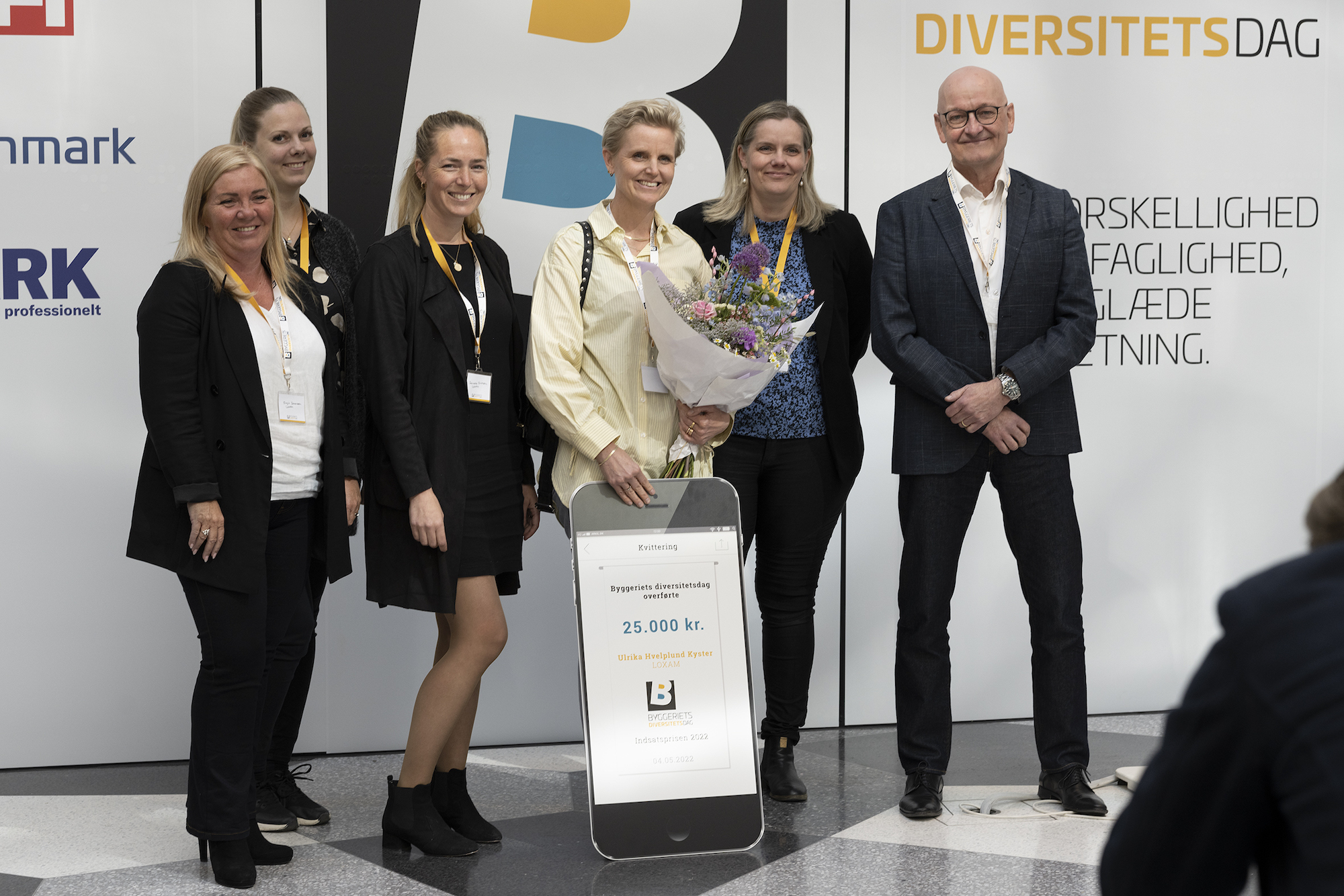 LOXAM A/S - vinder af Byggeriets Diversitetsdags Hæderspris 2022 - Indsatsprisen